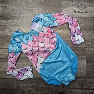 Aideaone Rash Guard One Piece Swimsuit Size 140 (9-10)